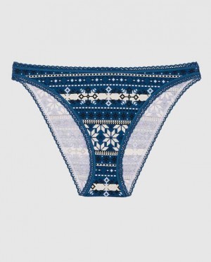 La Senza Bikini Panty Women's Underwear Blue | RajLHGeC