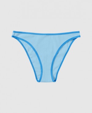 La Senza Bikini Panty Women's Underwear Blue | SBt0Ayz5