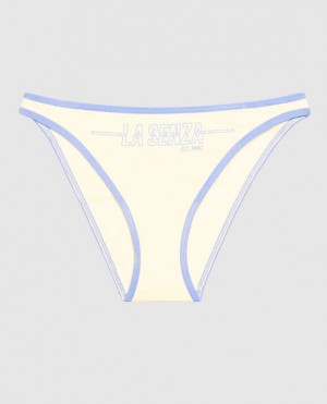 La Senza Bikini Panty Women's Underwear Egret | Oeb1IlCU