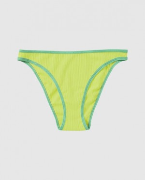 La Senza Bikini Panty Women's Underwear Green | 7kX0ZHQ2