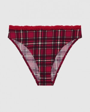 La Senza Bikini Panty Women's Underwear Party Plaid | RhcNOdel