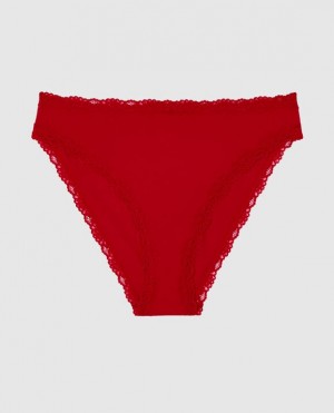 La Senza Bikini Panty Women's Underwear Red | KqLKpwJj