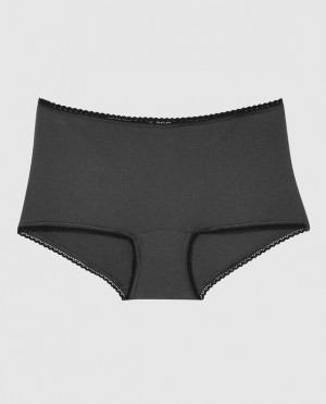 La Senza Boyshort Panty Women's Underwear Black | 1dTcfCid