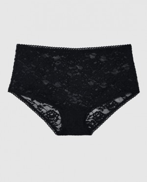 La Senza Boyshort Panty Women's Underwear Black | 6BjewiX2