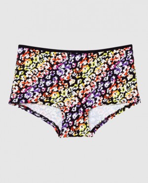 La Senza Boyshort Panty Women's Underwear Multicolor Leopard | ZzFIbAdK