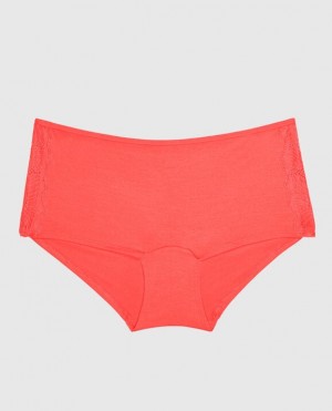 La Senza Boyshort Panty Women's Underwear Red | jlRBN9pM