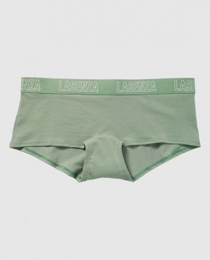 La Senza Boyshort Panty Women's Underwear Olive | aGD3Ubzy