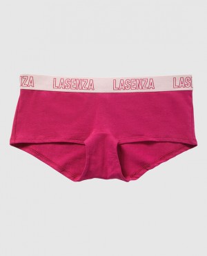 La Senza Boyshort Panty Women's Underwear Fuchsia | ABeaBZeI