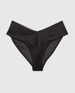 La Senza Cheeky Panty Women's Underwear Black | UTLMjaVg