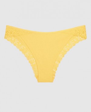 La Senza Cheeky Panty Women's Underwear Cream | dCTUHyUR