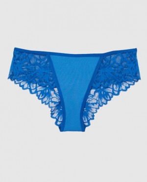 La Senza Cheeky Panty Women's Underwear Deep Blue | jJczSApn