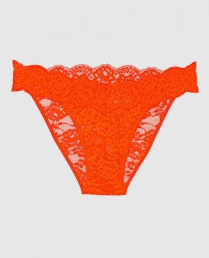 La Senza Cheeky Panty Women's Underwear Hot Glow | sQuwM3zm