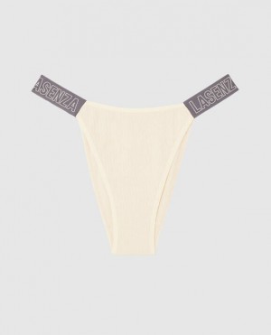 La Senza Cheeky Panty Women's Underwear Pearl | km42EAxd