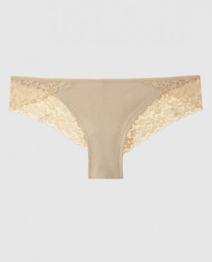 La Senza Cheeky Panty Women's Underwear Rosetan | srWXSM1j