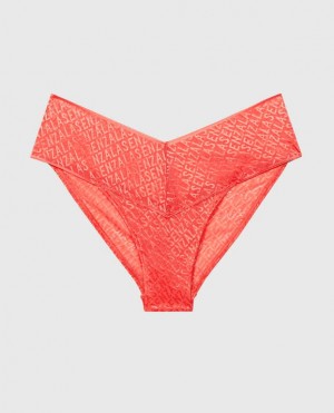 La Senza Cheeky Panty Women's Underwear Red | 93lRVNrH