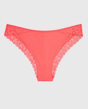 La Senza Cheeky Panty Women's Underwear Red | xHBLUnK9