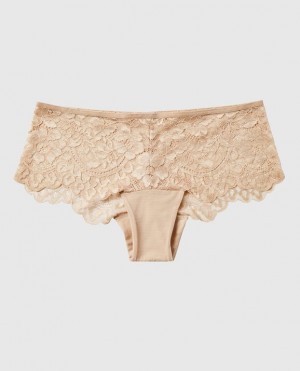 La Senza Cheeky Panty Women's Underwear Rose Brown | tjJgjwY2