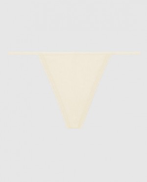 La Senza G-String Panty Women's Underwear Pearl | rsCYhcEw