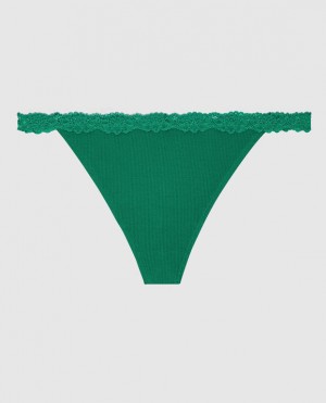 La Senza G-String Panty Women's Underwear Green | fm5nSUD8