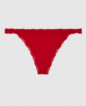 La Senza G-String Panty Women's Underwear Red | b2D2AGi9