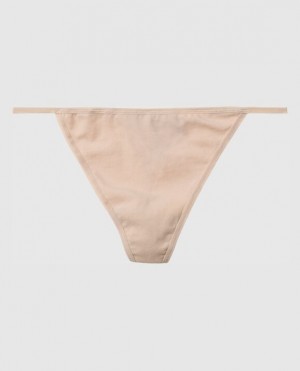 La Senza G-String Panty Women's Underwear Rosetan | 8qisehXl