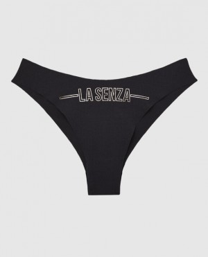 La Senza High Leg Cheeky Panty Women's Underwear LZA Graphic | v9X7NuNb