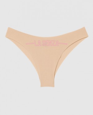 La Senza High Leg Cheeky Panty Women's Underwear Pink | x5qMCshj