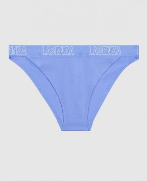 La Senza High Leg Cheeky Panty Women's Underwear Blue | NCFPCPAq