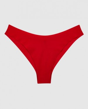 La Senza High Leg Cheeky Panty Women's Underwear Red | zSlBAH1Y