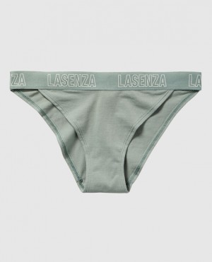 La Senza High Leg Cheeky Panty Women's Underwear Olive | nYREMUVY