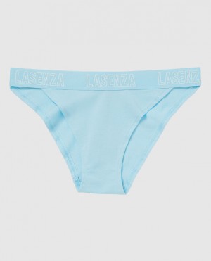 La Senza High Leg Cheeky Panty Women's Underwear Baltic Sea | 2IAFlrXQ