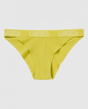 La Senza High Leg Cheeky Panty Women's Underwear Green | BLcbuF1C