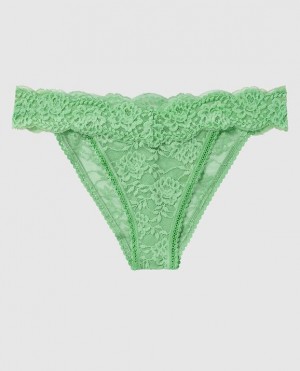 La Senza High Leg Cheeky Panty Women's Underwear Mint | ozIpxtKS