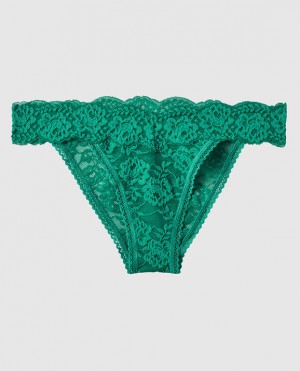 La Senza High Leg Cheeky Panty Women's Underwear Turquoise | xMFj0ktI