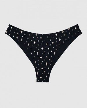 La Senza High Leg Cheeky Panty Women's Underwear Black | YH0drkxA