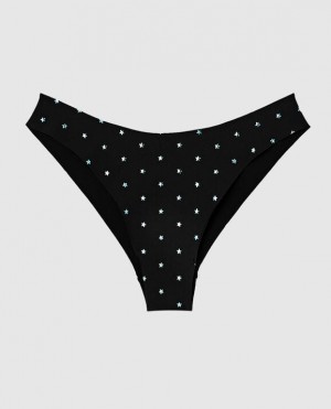 La Senza High Leg Cheeky Panty Women's Underwear Black | ixmky6gw