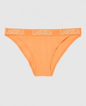 La Senza High Leg Cheeky Panty Women's Underwear Apricot | Bizm5rTI