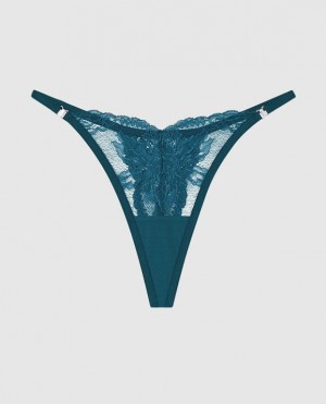 La Senza High Leg Thong Panty Women's Underwear Deep Dive | ze9Noh43