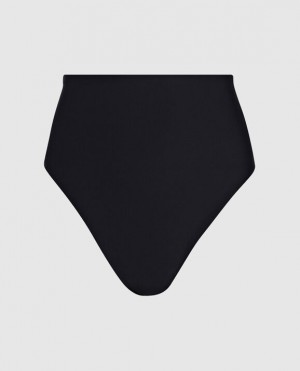 La Senza High Waist Smoothing Thong Women's Accessories Black | iC3W9vc1