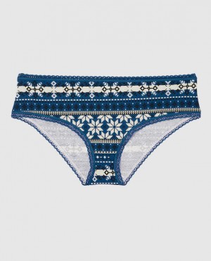 La Senza Hipster Panty Women's Underwear Blue | 5SiHu3PW