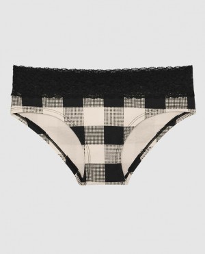 La Senza Hipster Panty Women's Underwear Festive Check | 8UGwjvaG