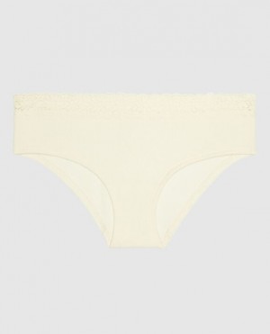 La Senza Hipster Panty Women's Underwear Cream | 97TjCpaY