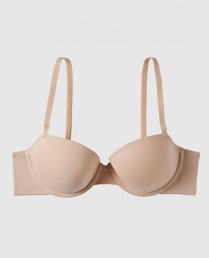 La Senza Lightly Lined Demi Women's Bras Rosetan | atxpIU8a