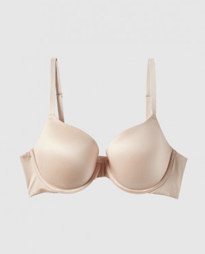 La Senza Lightly Lined Demi Women's Bras Pink | jVJU0UNU