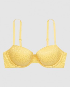 La Senza Lightly Lined Demi Women's Bras Cream | xdqMJvpM