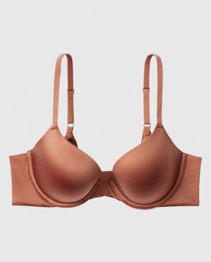 La Senza Lightly Lined Demi Women's Bras Caramel Kiss | sIGn0gjX