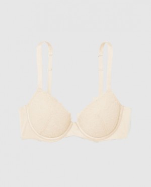 La Senza Lightly Lined Full Coverage Women's Bras Pearl | VN4aR8HL