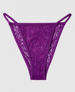 La Senza Mini Cheeky Panty Women's Underwear Purple | lP8vDUdA