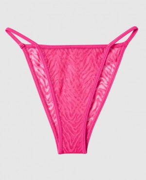 La Senza Mini Cheeky Panty Women's Underwear Pink | T4PCKV2r