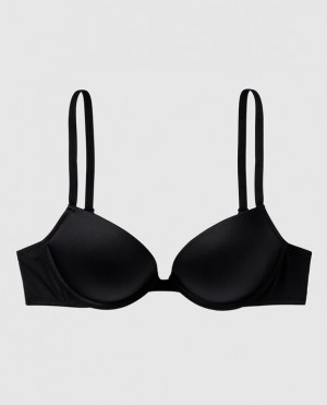 La Senza Push Up Women's Bras Black | Aagm47Lq